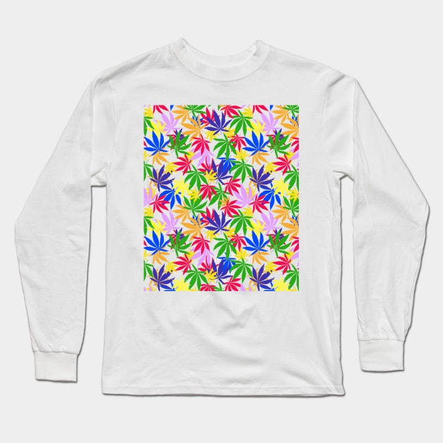 Floral Pattern Long Sleeve T-Shirt by DewaJassin